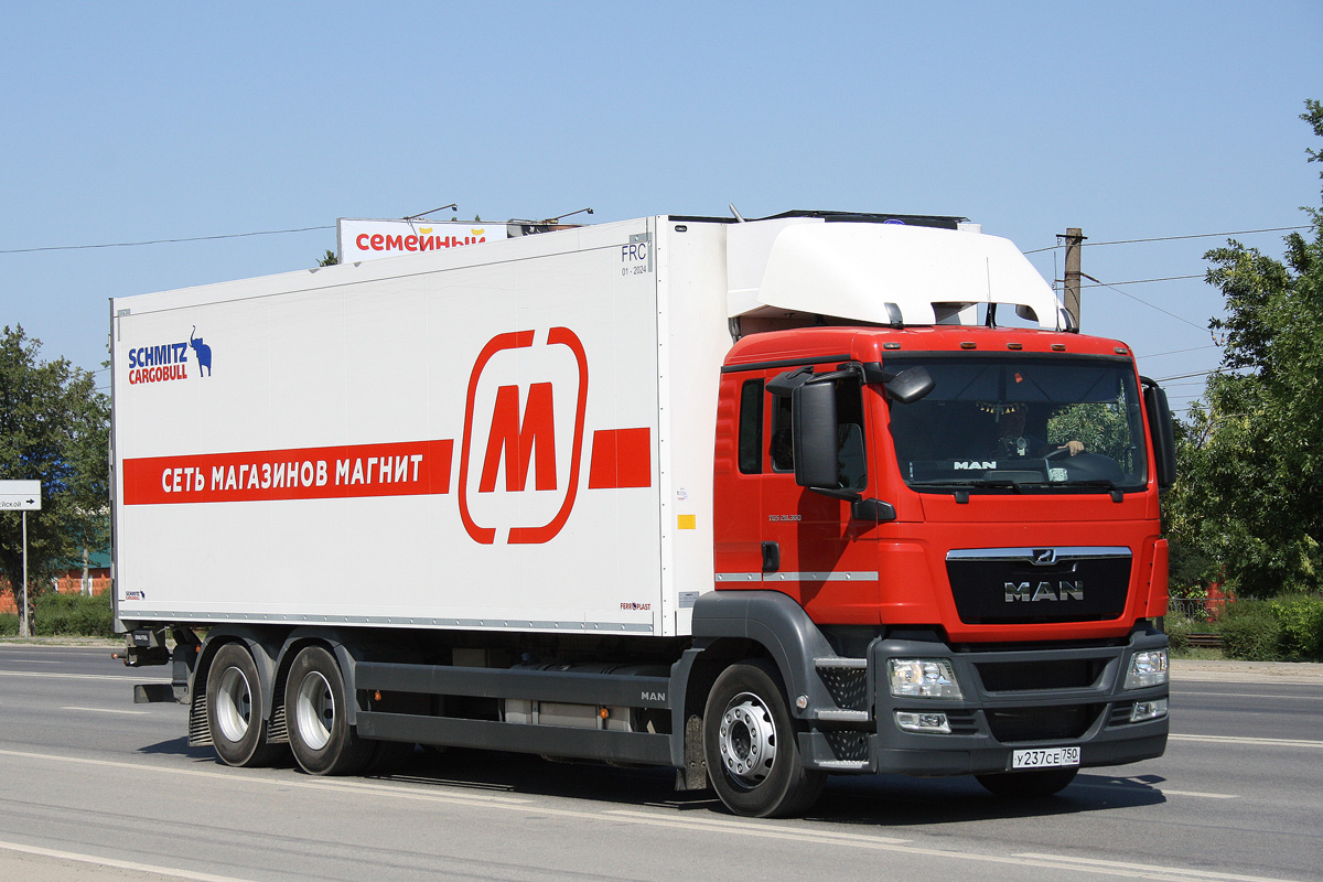 Волгоградская область, № У 237 СЕ 750 — MAN TGS 28.360