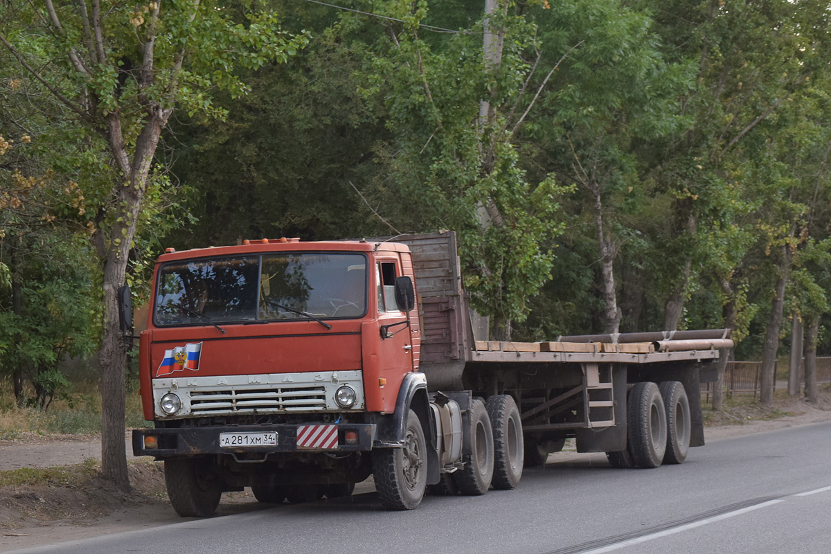 Волгоградская область, № А 281 ХМ 34 — КамАЗ-5410