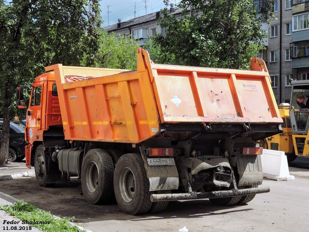 Курганская область, № А 448 МВ 45 — КамАЗ-65115-L4(19)
