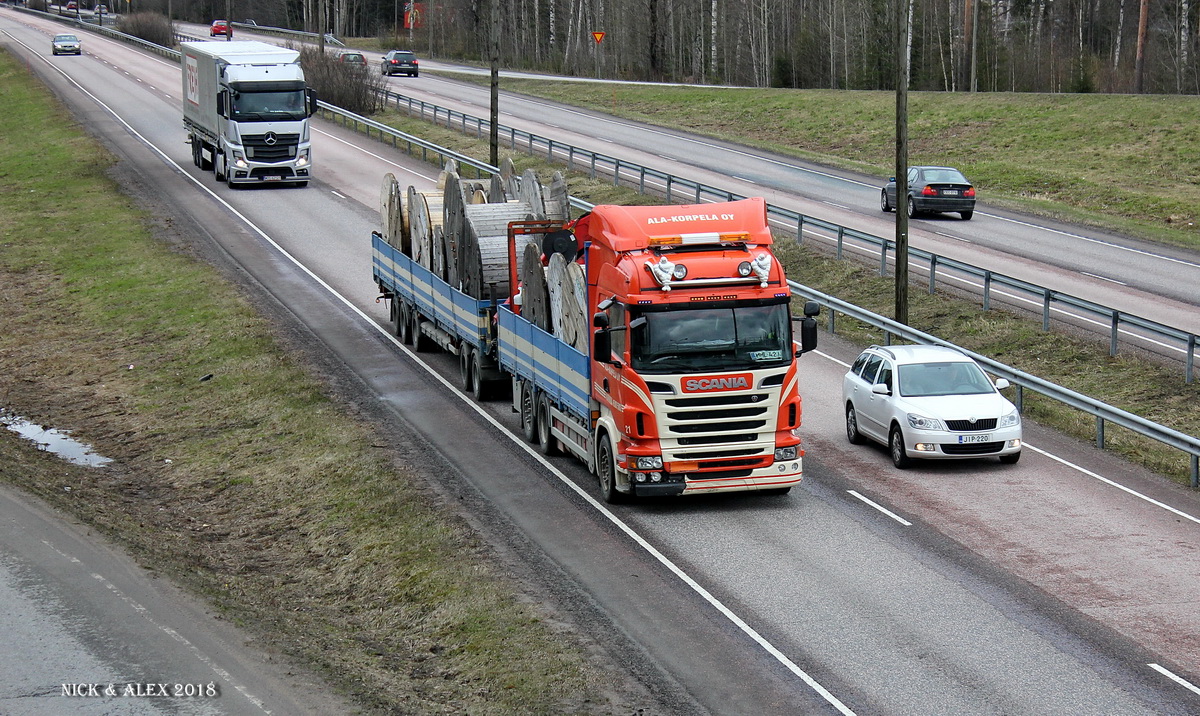 Финляндия, № 21 — Scania ('2009-2011, общая модель)