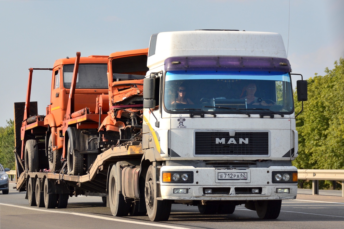 Рязанская область, № Е 712 РА 62 — MAN F2000 19.xxx (общая)
