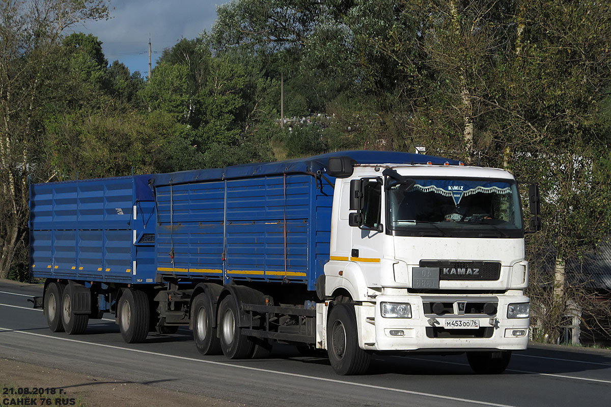Ярославская область, № М 453 ОО 76 — КамАЗ-65207-S5(87)