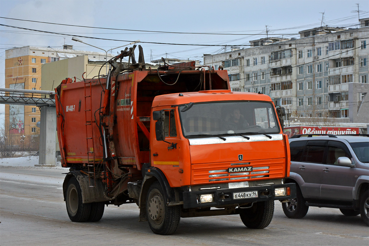 Саха (Якутия), № Е 448 КХ 14 — КамАЗ-43253-A3(96)