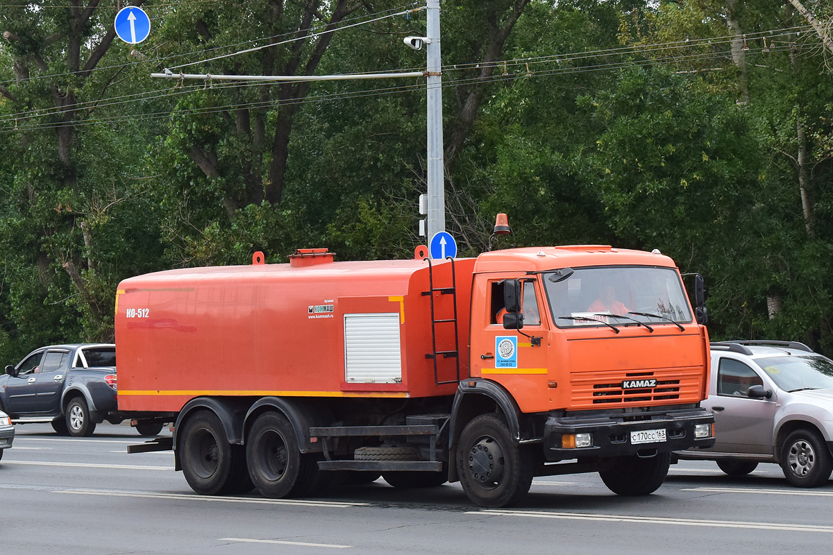 Самарская область, № С 170 СС 163 — КамАЗ-65115-62