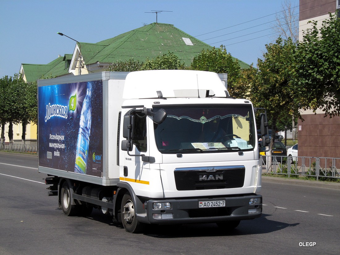 Минск, № АО 2452-7 — MAN TGL 12.180