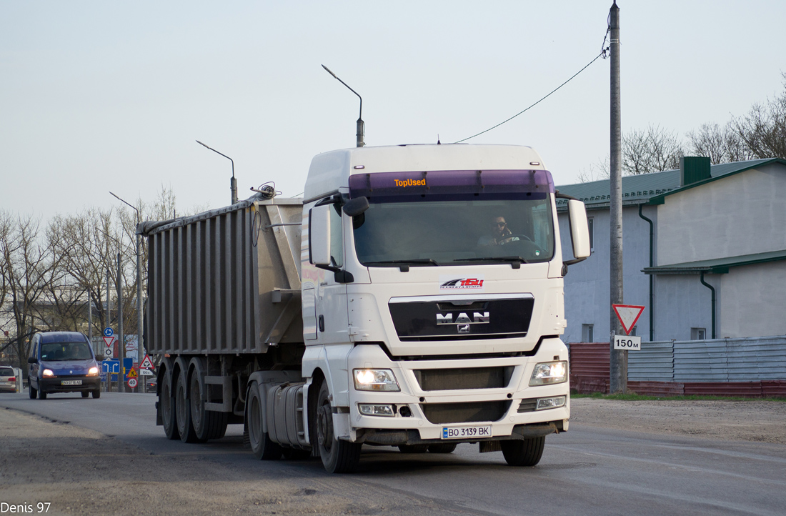 Тернопольская область, № ВО 3139 ВК — MAN TGX ('2007) 18.440