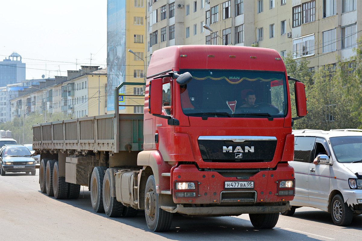 Саха (Якутия), № Н 477 ВА 05 — MAN TGS 33.440