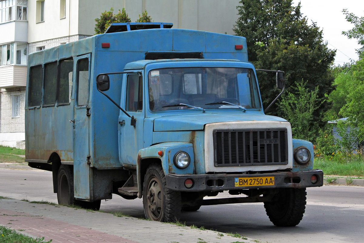 Сумская область, № ВМ 2750 АА — ГАЗ-33061