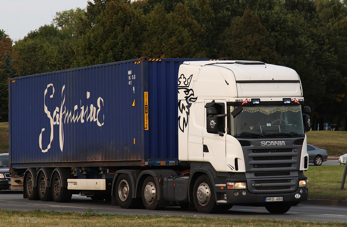 Литва, № HRS 480 — Scania ('2004) R480