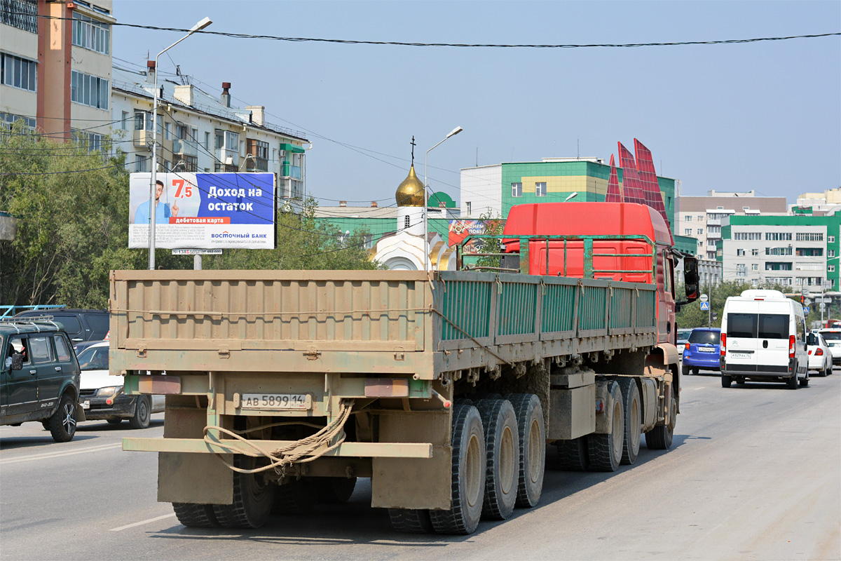 Саха (Якутия), № Н 477 ВА 05 — MAN TGS 33.440