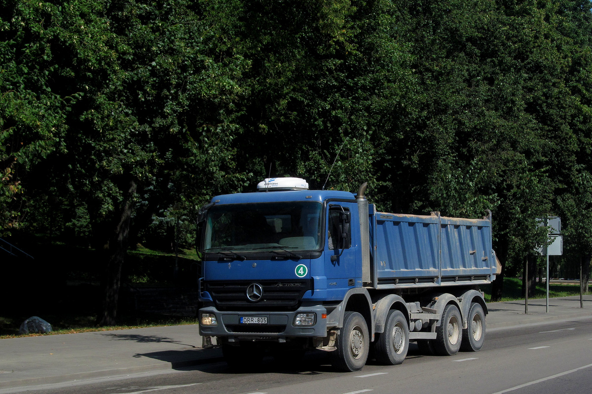 Литва, № DRR 805 — Mercedes-Benz Actros ('2003) 4146