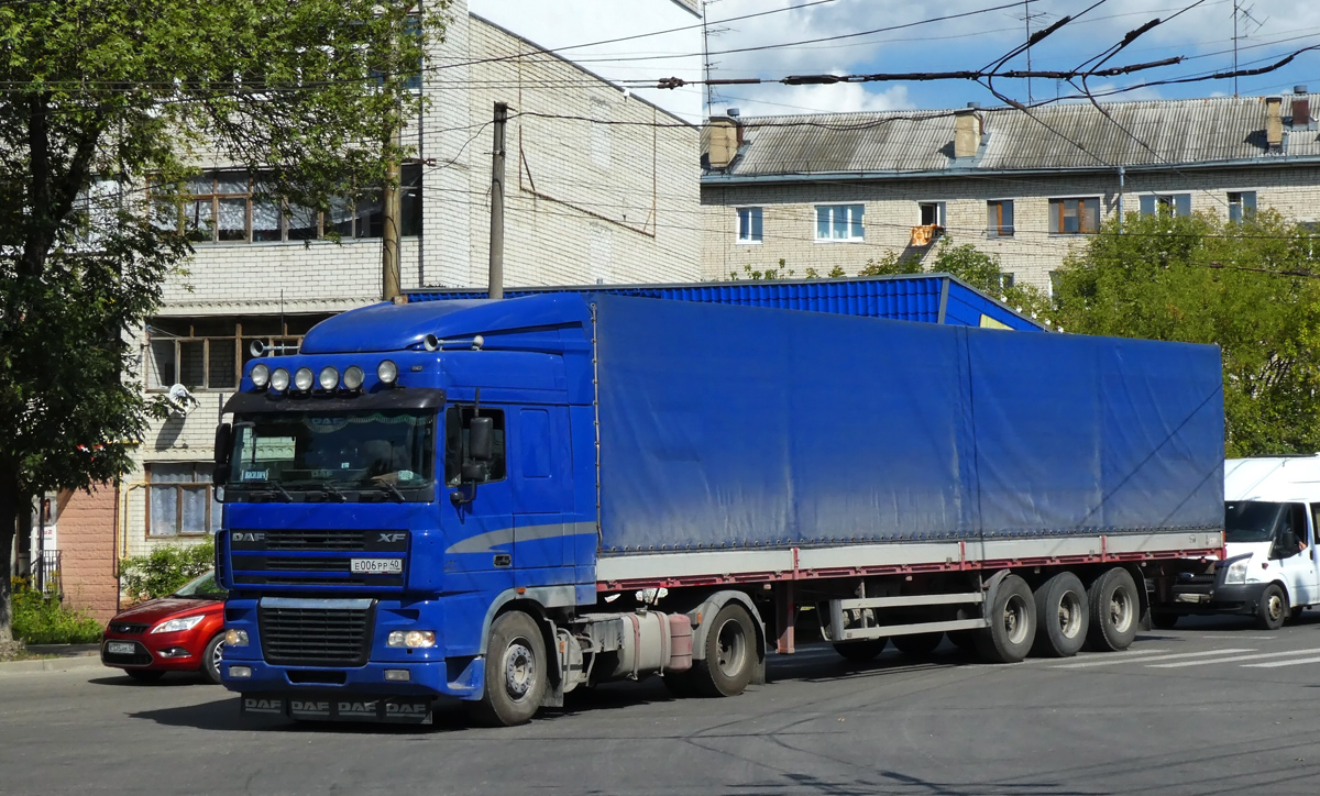 Калужская область, № Е 006 РР 40 — DAF XF95 FT