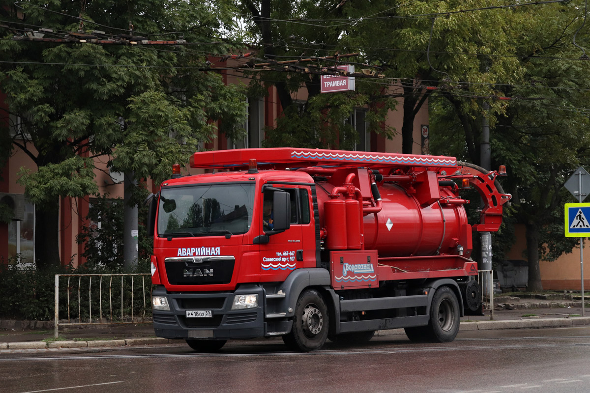 Калининградская область, № Р 418 ОХ 39 — MAN TGS 18.400