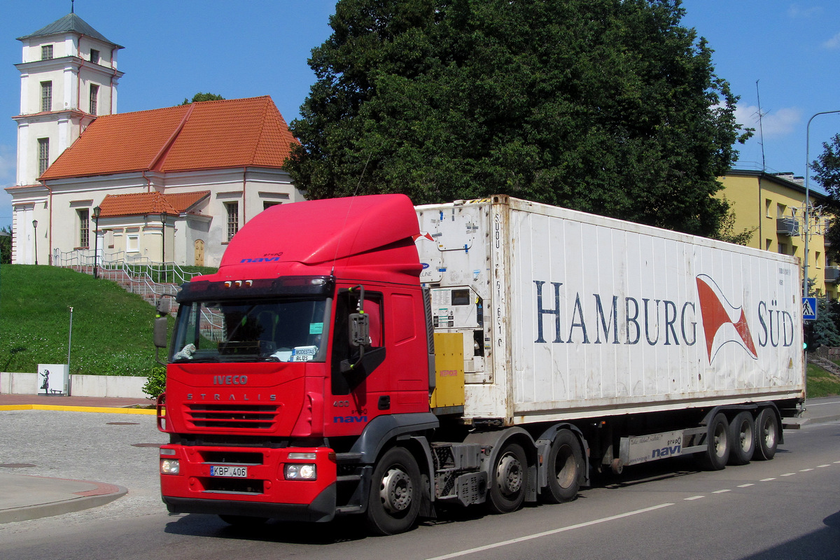 Литва, № KBP 406 — IVECO Stralis ('2002) 400
