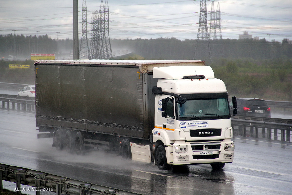 Татарстан, № Т 368 СО 116 — КамАЗ-5490-T5(68)