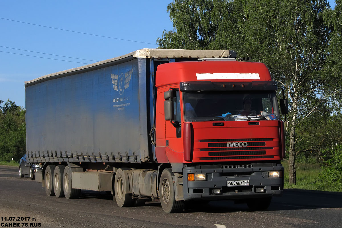 Краснодарский край, № В 854 ЕА 123 — IVECO EuroStar