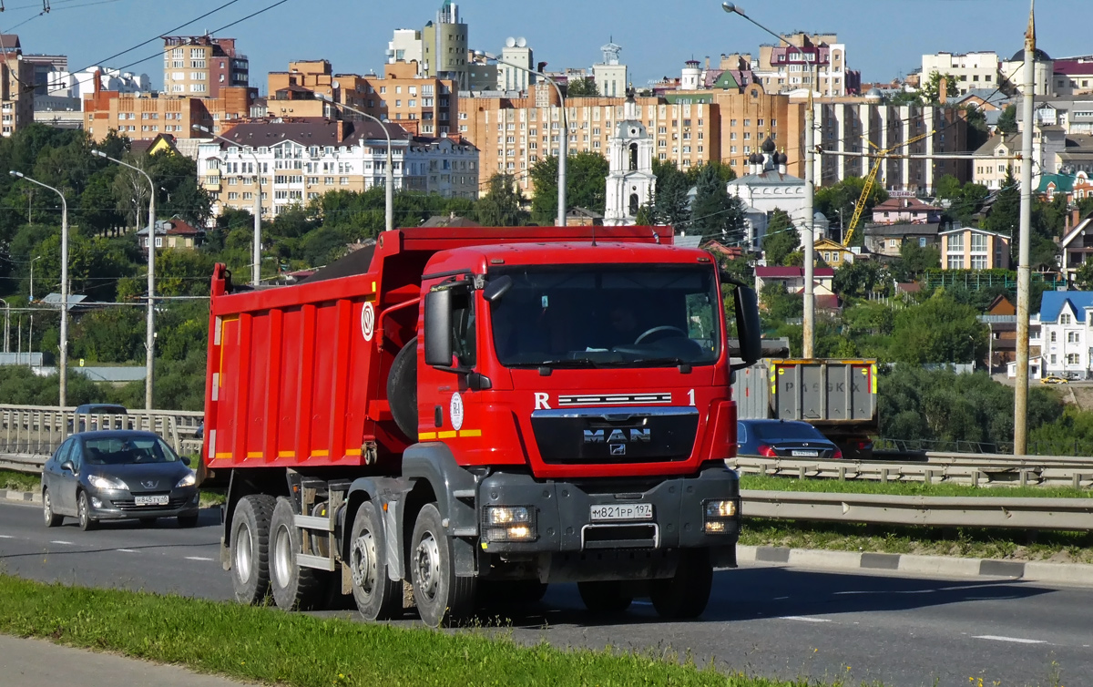 Москва, № М 821 РР 197 — MAN TGS 41.390
