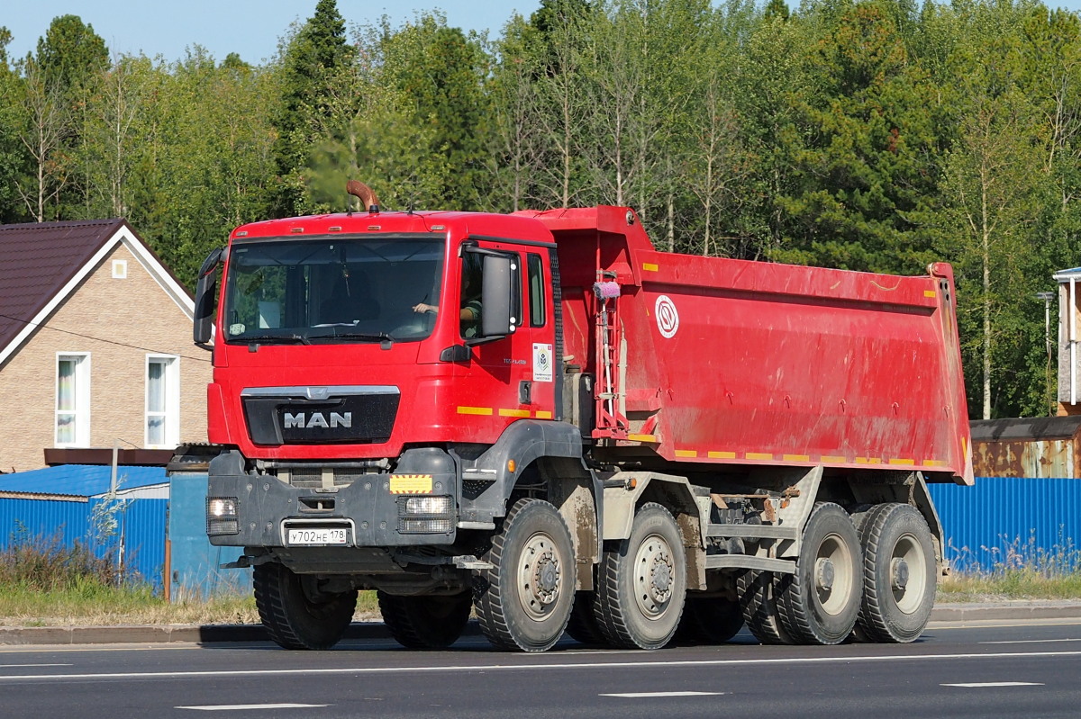 Санкт-Петербург, № У 702 НЕ 178 — MAN TGS 41.480