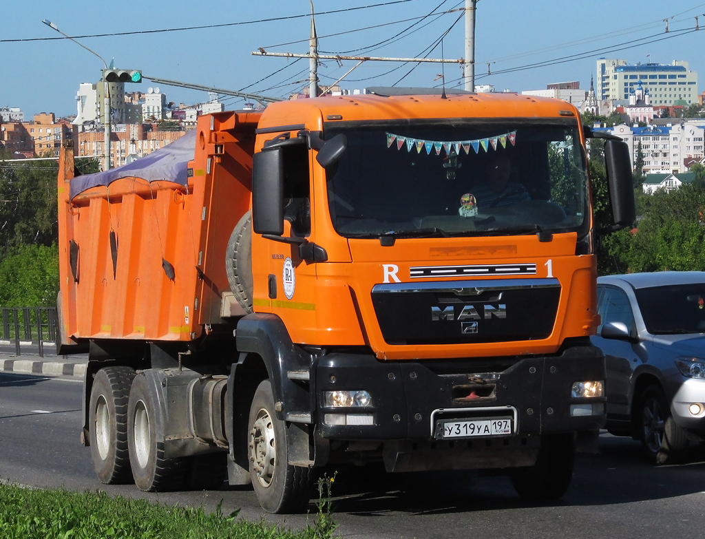 Москва, № У 319 УА 197 — MAN TGS 33.350