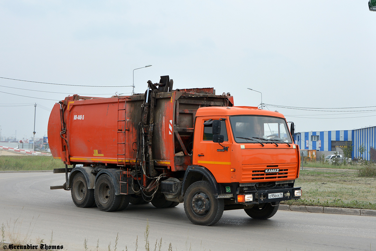 Саха (Якутия), № О 956 КК 14 — КамАЗ-65115-62