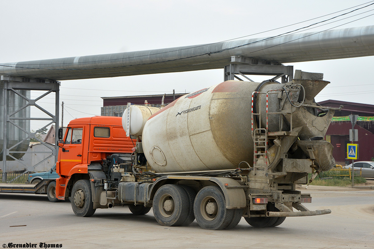 Саха (Якутия), № Т 124 КХ 14 — КамАЗ-6520-A4(23)