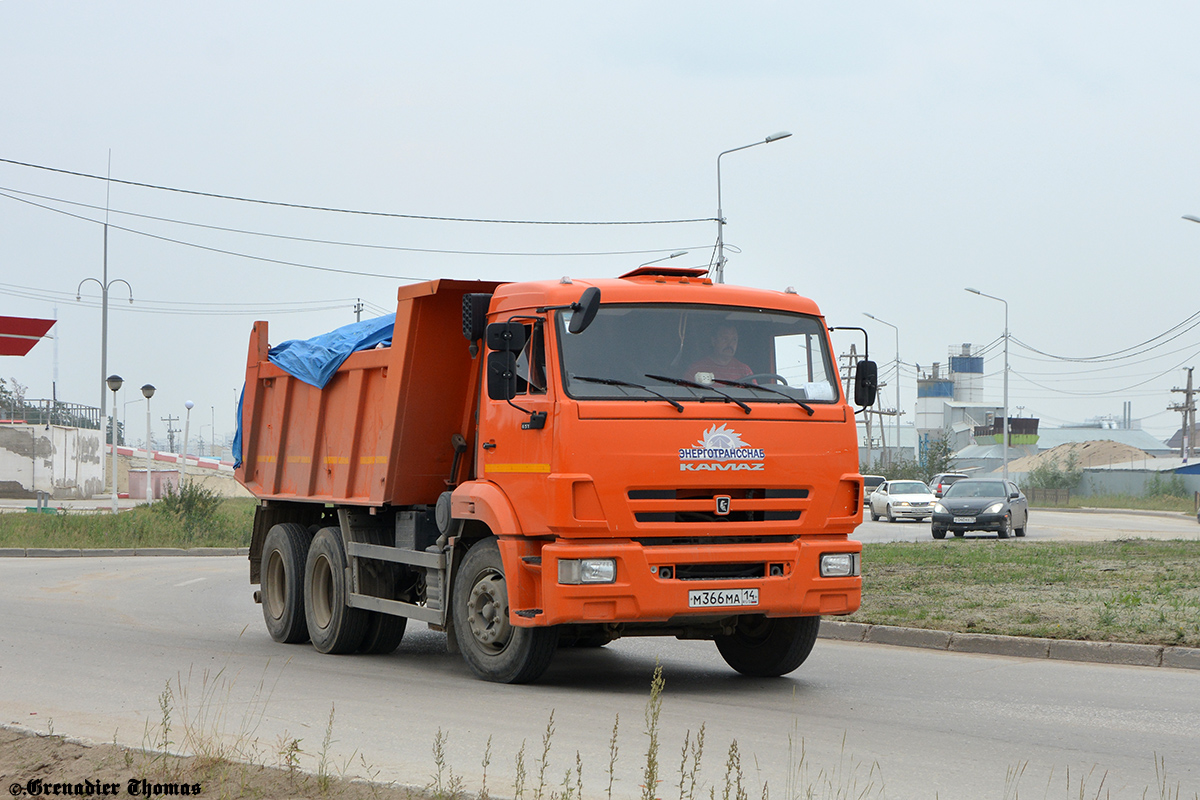 Саха (Якутия), № М 366 МА 14 — КамАЗ-65115-L4(19)