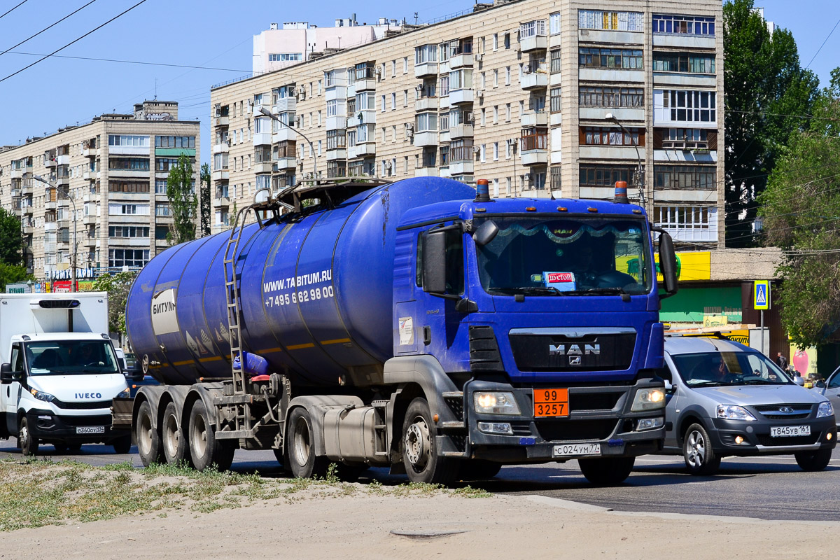 Москва, № С 024 УМ 77 — MAN TGS 18.400