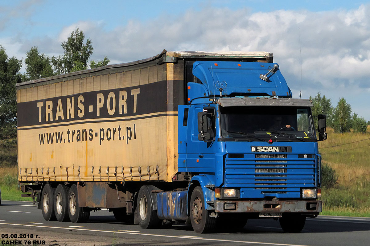 Москва, № Р 429 ВЕ 777 — Scania (II) R143M