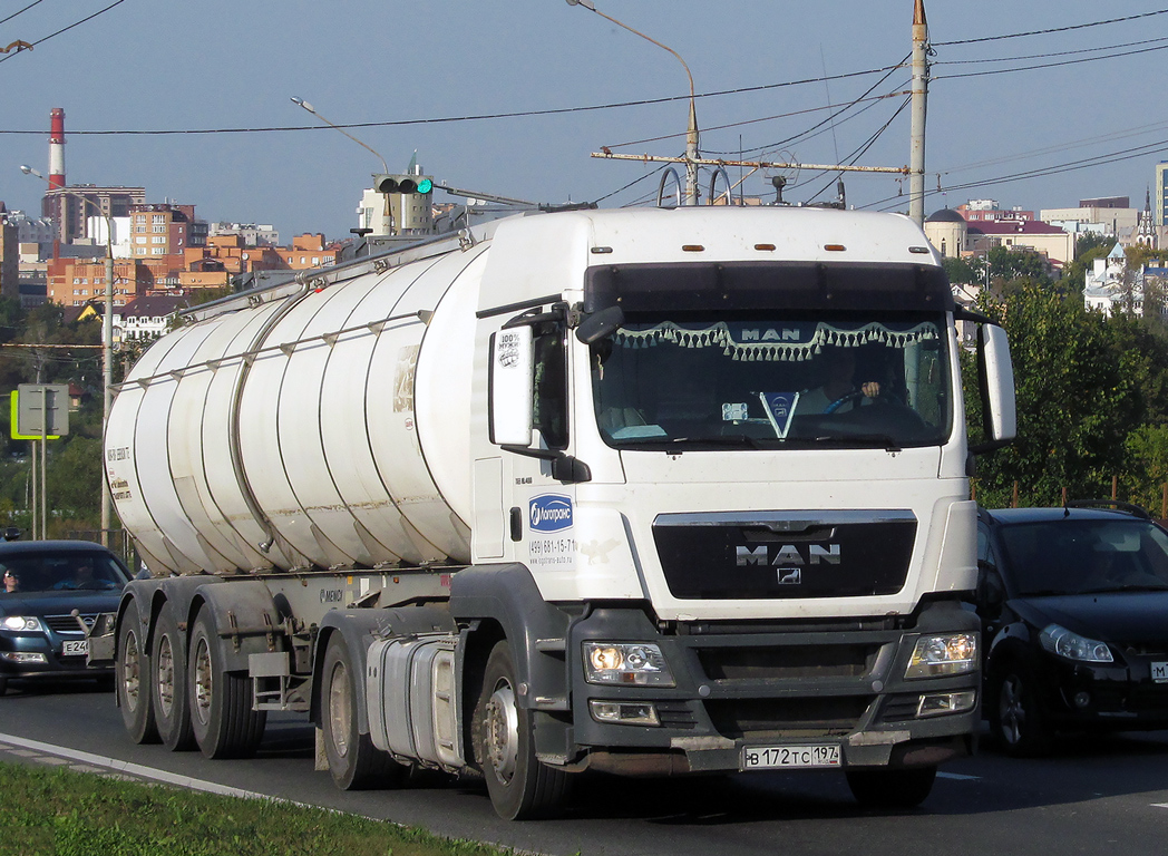 Москва, № В 172 ТС 197 — MAN TGS 18.400