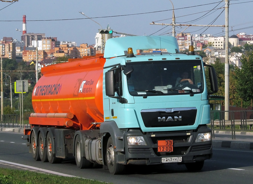 Москва, № У 243 УН 77 — MAN TGS 19.400
