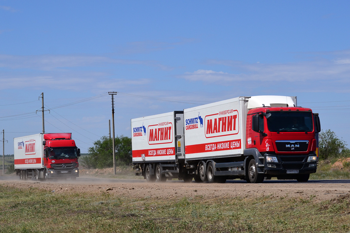Волгоградская область, № Р 993 ХА 26 — MAN TGS 26.350
