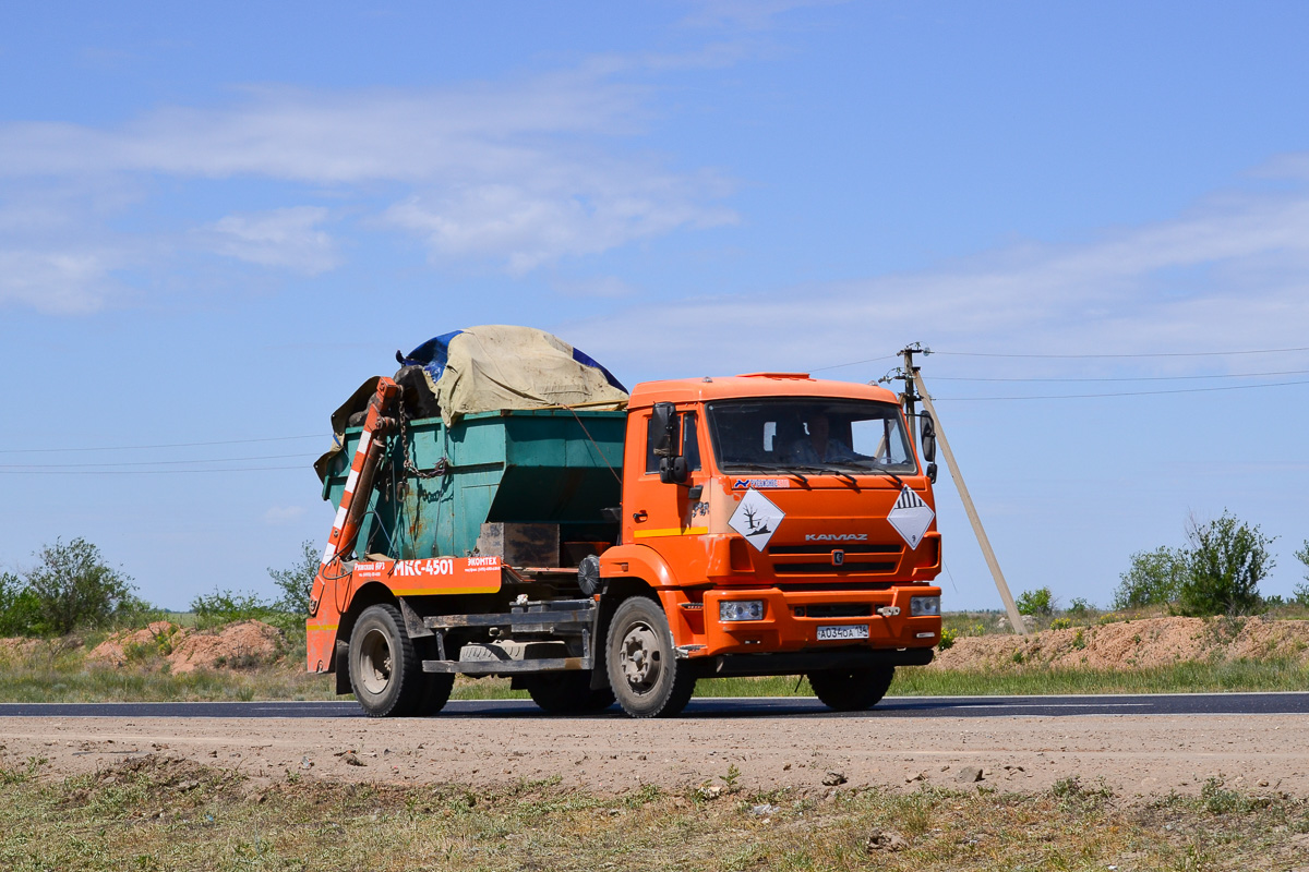 Волгоградская область, № А 034 ОА 134 — КамАЗ-43253-H3(99)