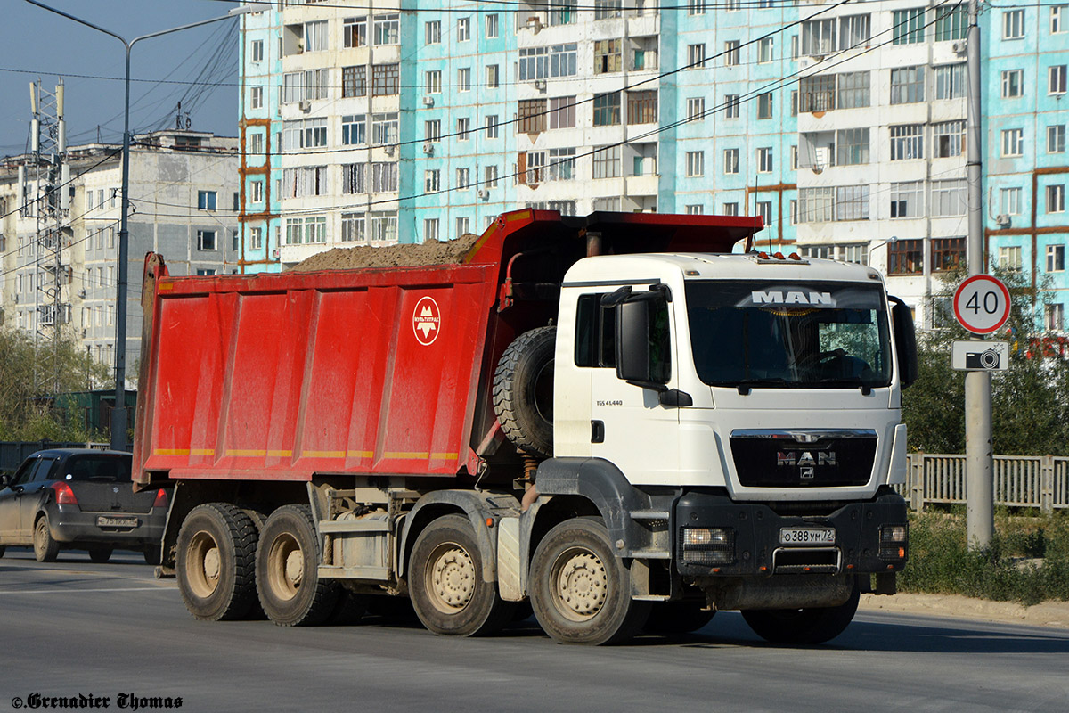 Саха (Якутия), № О 388 УМ 72 — MAN TGS 41.440
