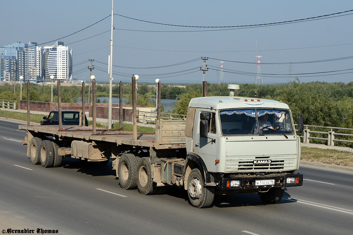 Саха (Якутия), № К 146 ВЕ 14 — КамАЗ-54115 [541150]
