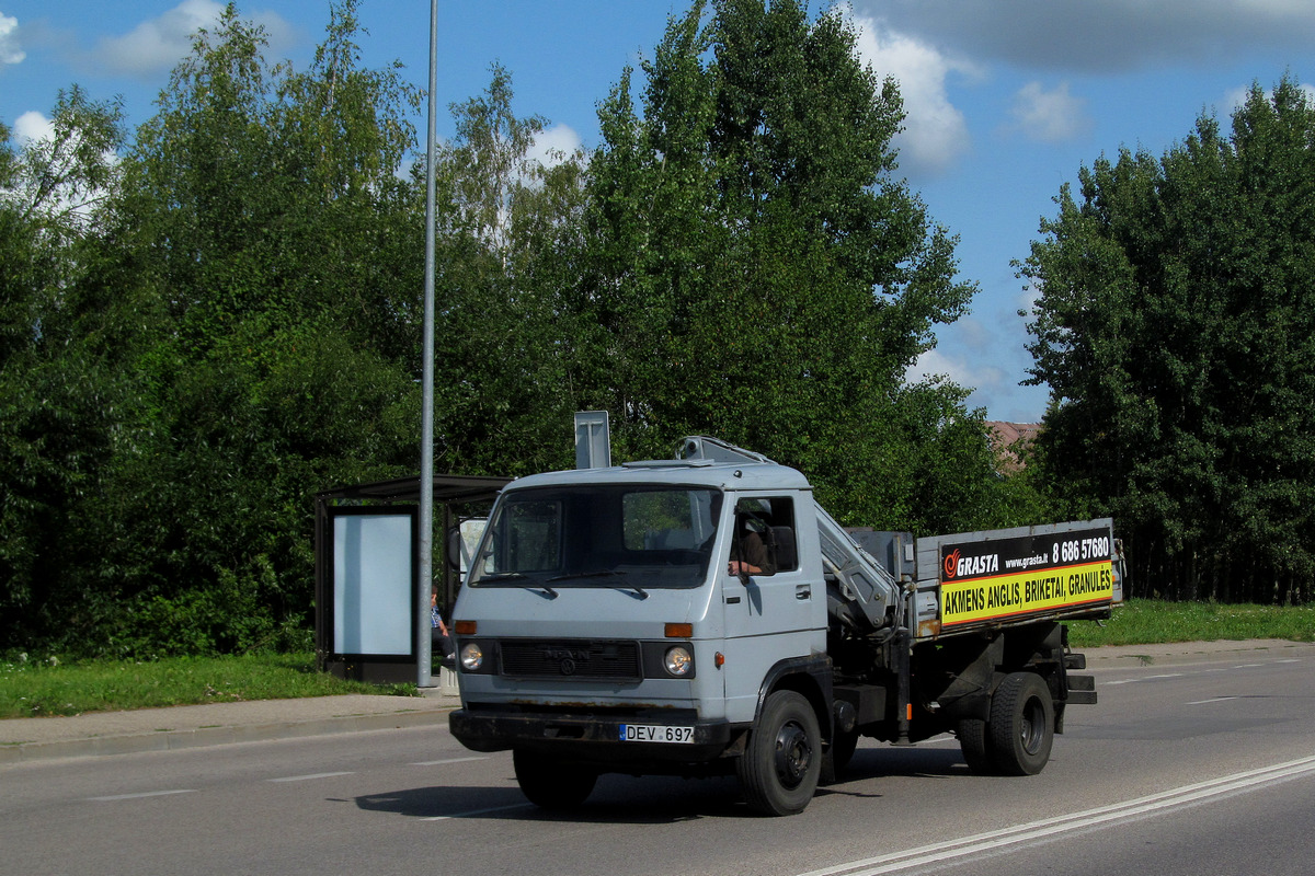 Литва, № DEV 697 — VW-MAN G90