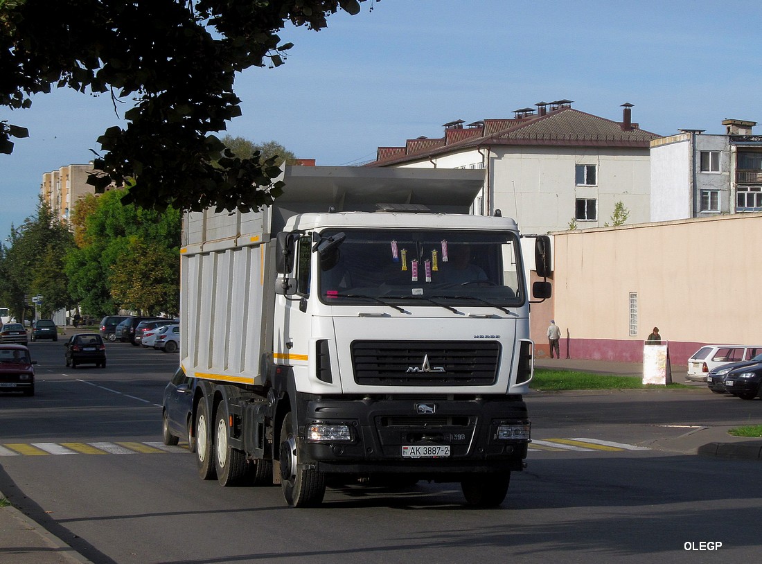 Витебская область, № АК 3887-2 — МАЗ-650108