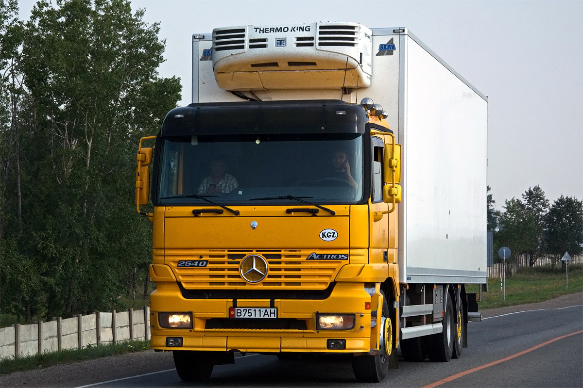 Киргизия, № B 7511 AH — Mercedes-Benz Actros ('1997) 2540