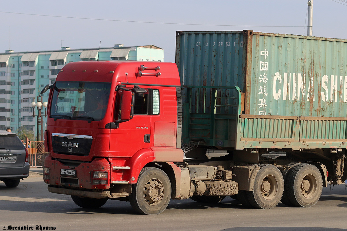Саха (Якутия), № Н 477 ВА 05 — MAN TGS 33.440