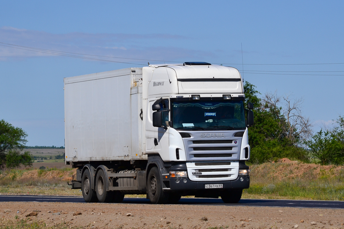 Тверская область, № С 367 РВ 69 — Scania ('2009) R480