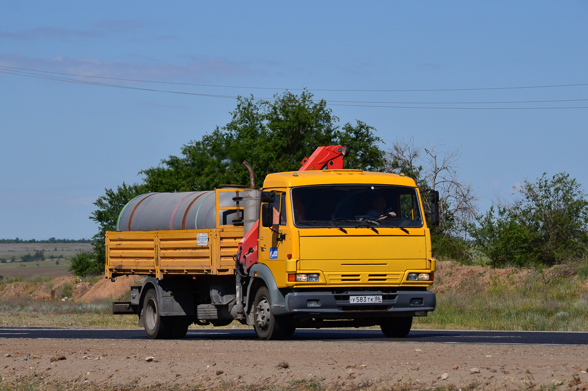 Ханты-Мансийский автоном.округ, № У 583 ТК 86 — КамАЗ-4308-H3(99)