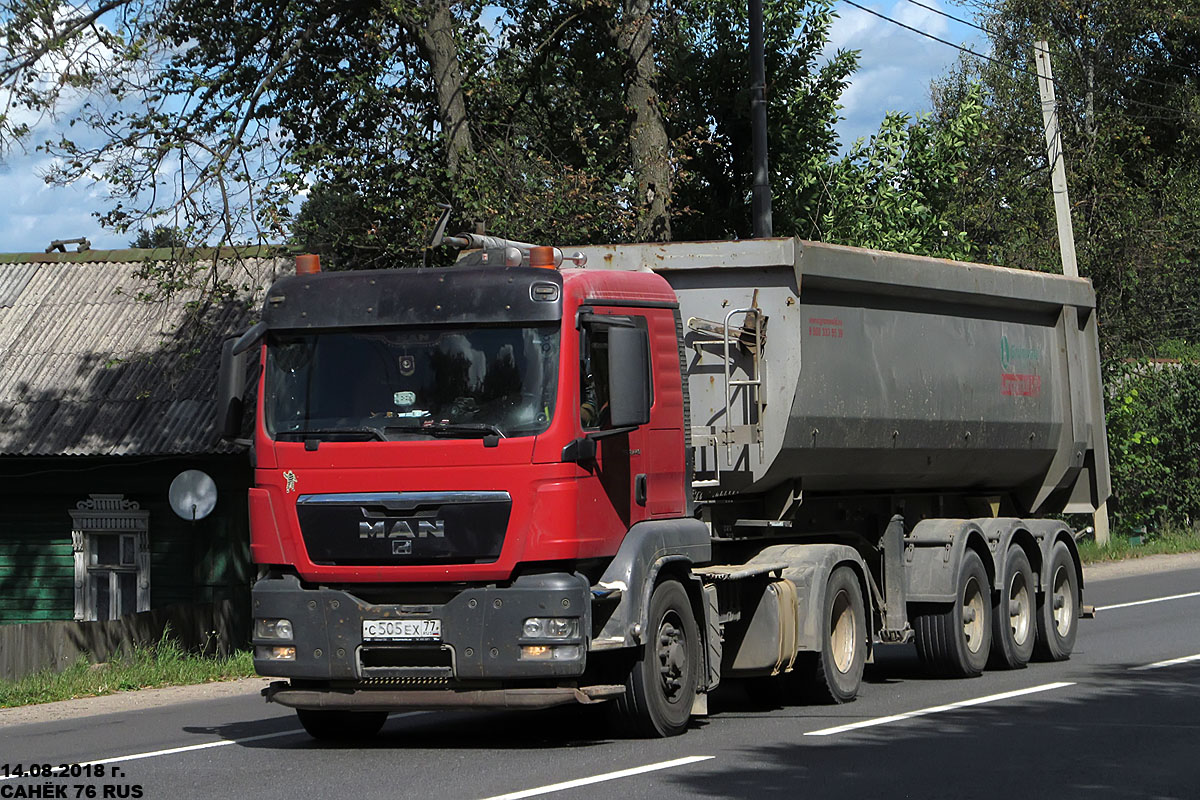 Москва, № С 505 ЕХ 77 — MAN TGS 18.440