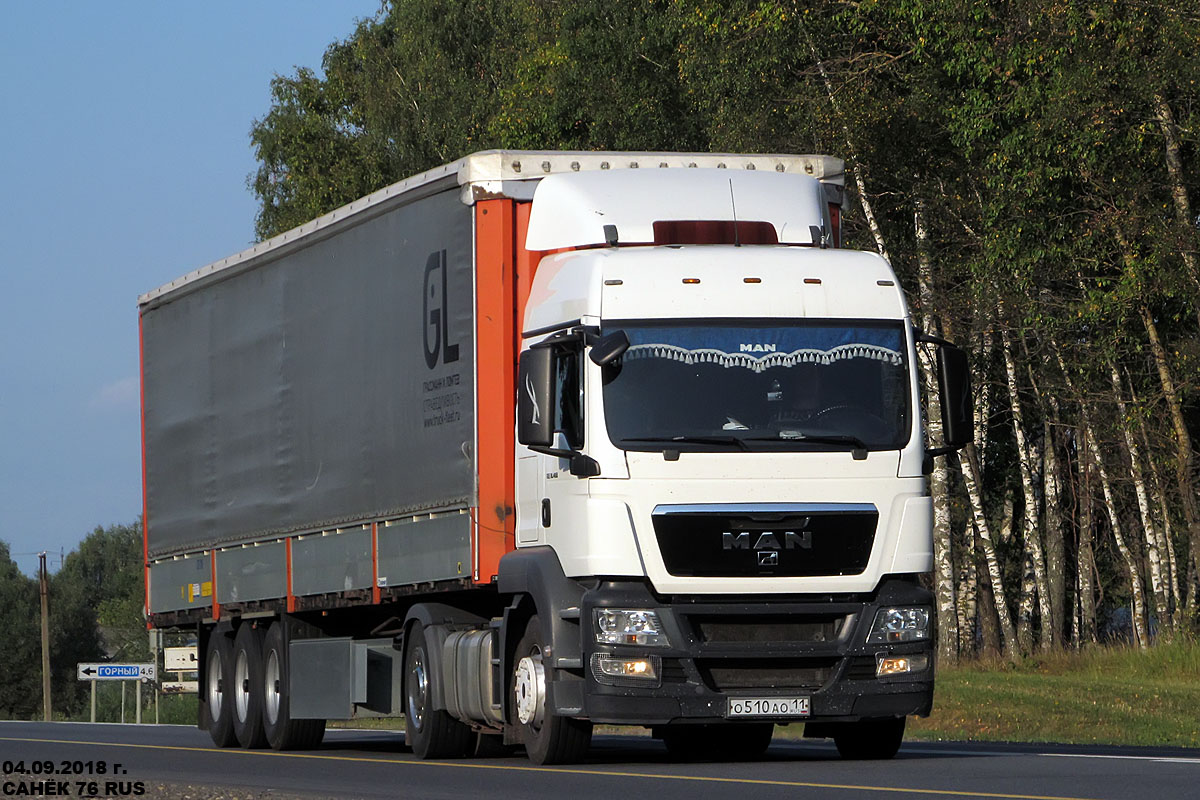 Коми, № О 510 АО 11 — MAN TGS 18.400
