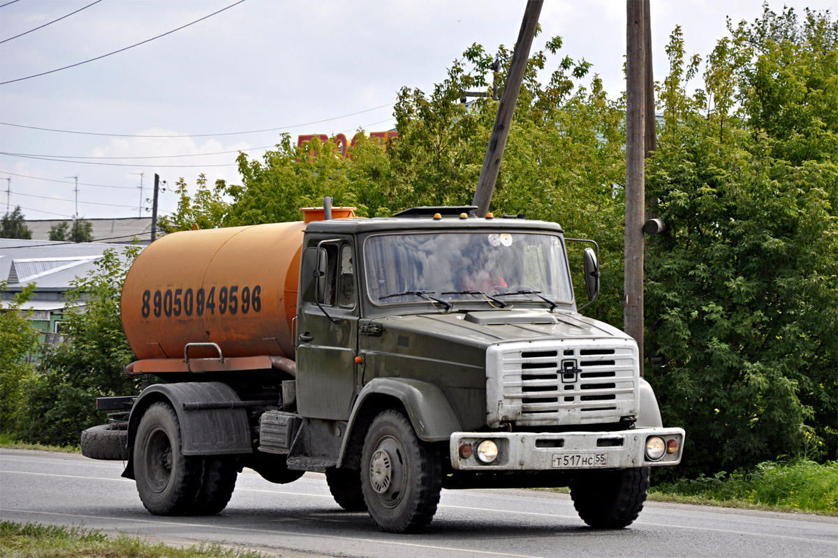 Новосибирская область, № Т 517 НС 55 — ЗИЛ-4329 (УАМЗ)