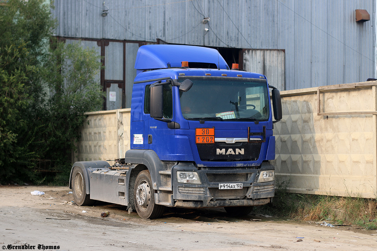 Башкортостан, № Р 914 АХ 102 — MAN TGS 19.360
