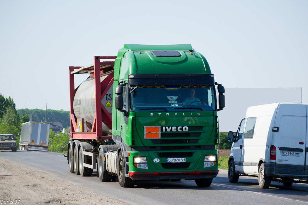 Тернопольская область, № ВО 2650 ВН — IVECO Stralis ('2007) 420