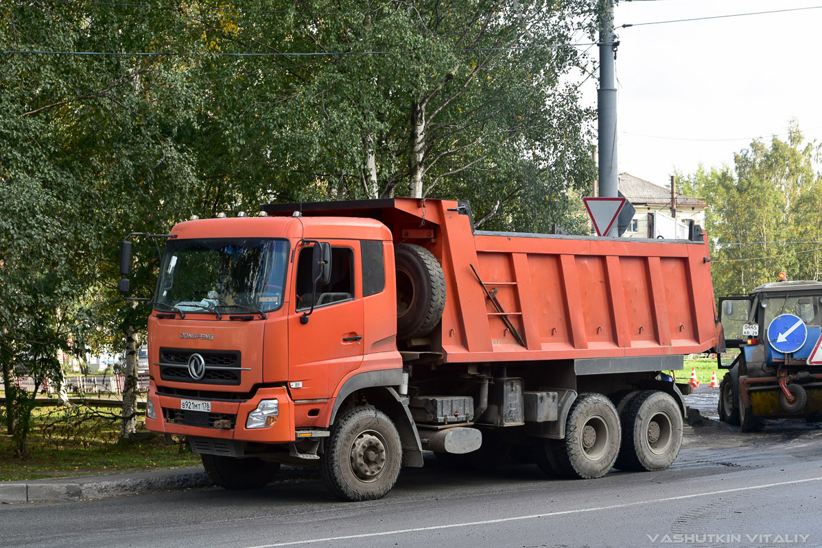 Архангельская область, № В 921 МТ 178 — Dongfeng KC DFL3251