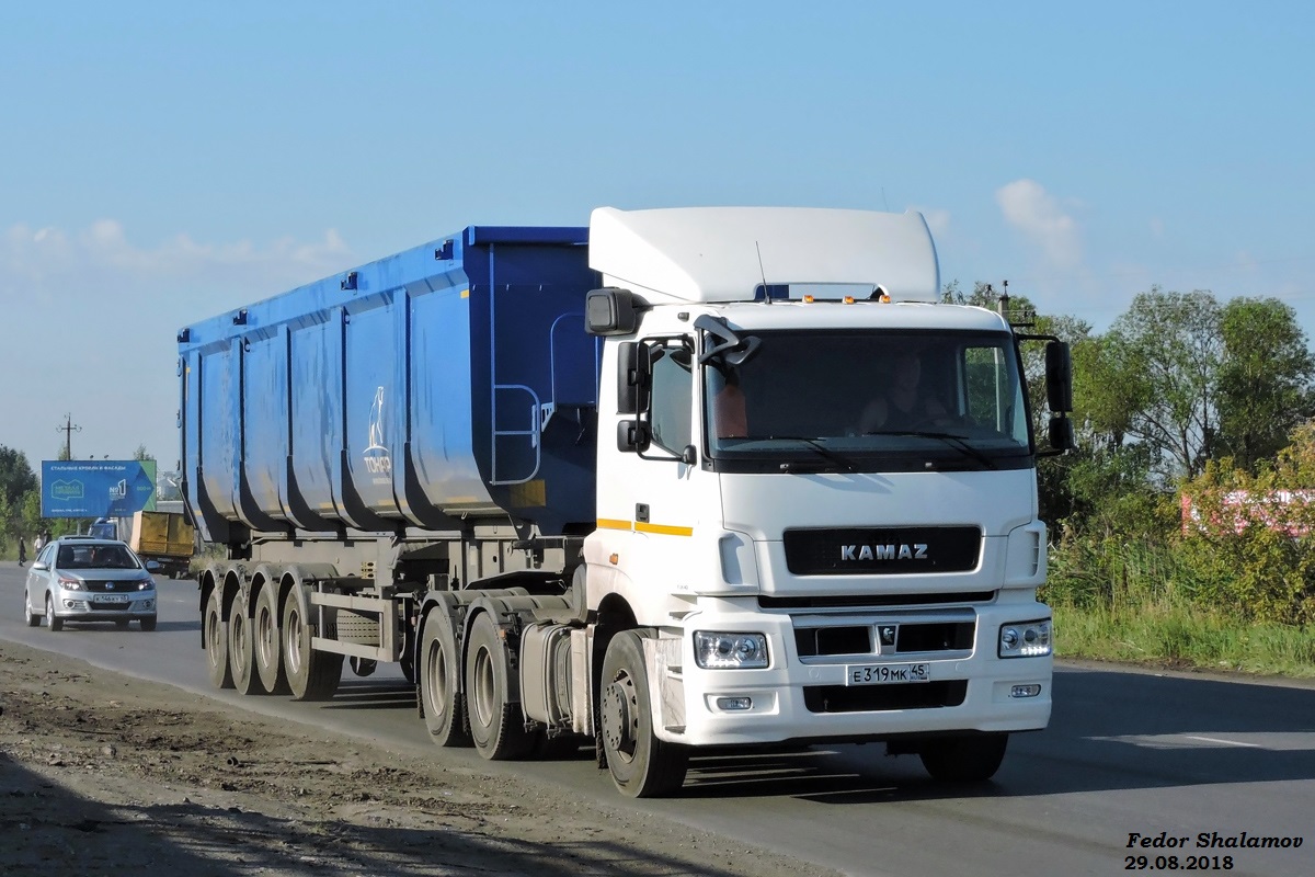 Курганская область, № Е 319 МК 45 — КамАЗ-65206-T5(68)