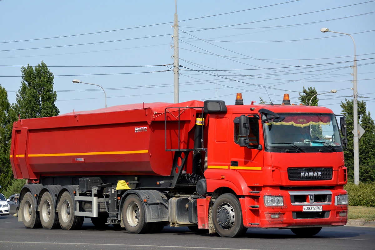 Ростовская область, № О 383 ТО 161 — КамАЗ-5490-S5(87)