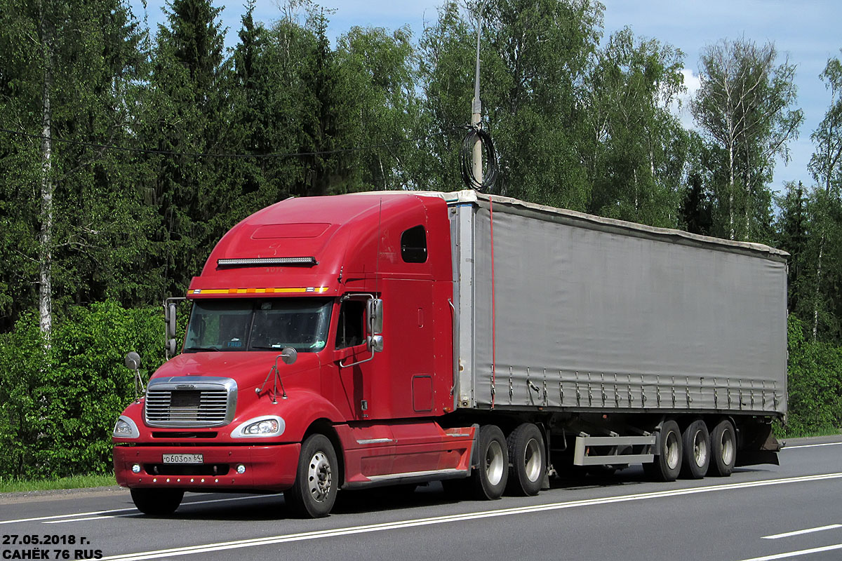 Саратовская область, № О 603 ОА 64 — Freightliner Columbia