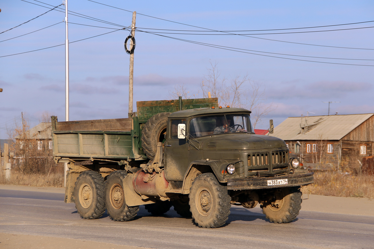 Саха (Якутия), № Н 383 АТ 14 — ЗИЛ-131 (общая модель)